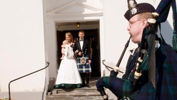 Hyra Säckpipa vid Bröllop.The Thistle Pipe Band Stockholm